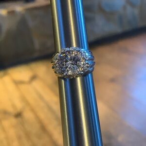PJM PHOENIX JEWELRY MANUFACTURING CZ STERLING SILVER RING